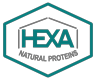 Hexa Natural Proteins Logo